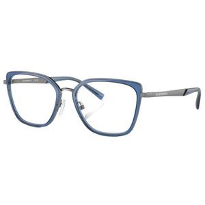 Emporio Armani EA1152 Women’s Cat Eye Eyeglass Frames – Shiny Gunmetal, Full Rim
